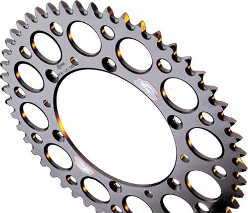 Renthal ultralight rear sprocket - 43t  210u-530-43p-ha