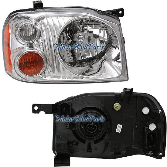 01-04 frontier base/xe headlight headlamp passenger rh