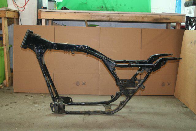 2000 harley davidson touring flhr road king straight frame chassis 