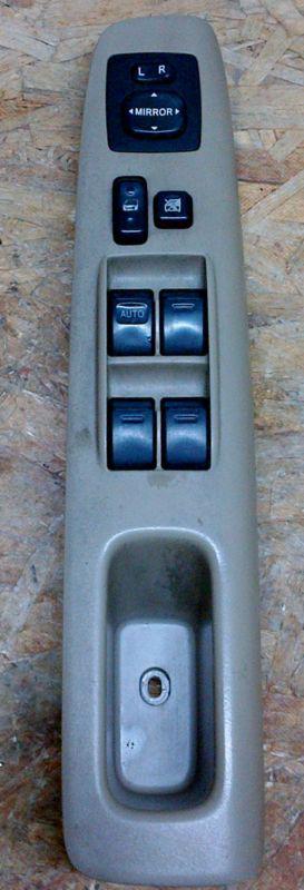 02-06 toyota camry driver / left side master power window switch