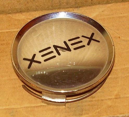 Xenex wheels chrome custom wheel center cap #99-1372 (1)