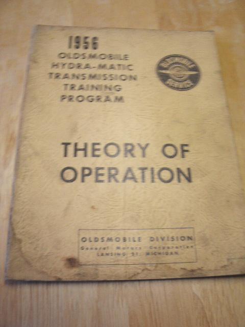 1956 oldsmobile hydramatic  transmission theory of operation