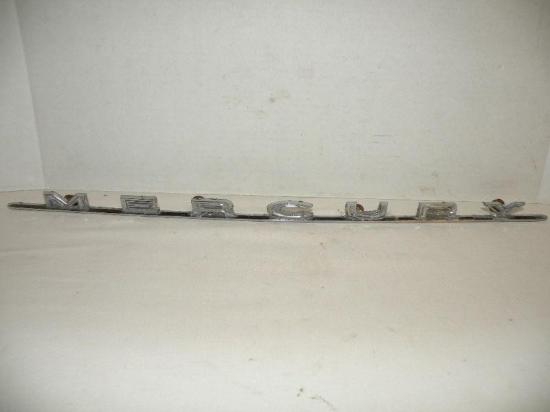 1968 1969 mercury montego trunk emblem  oem