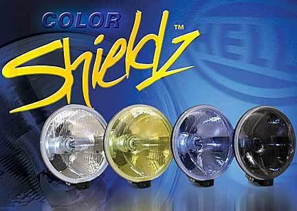 Hella colored shieldz - yellow (pair)-auto lighting accessories