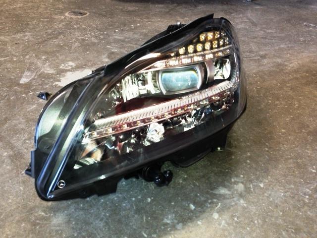 2012-2014 mercedes benz cls 550, 63 oem left headlight assembly 