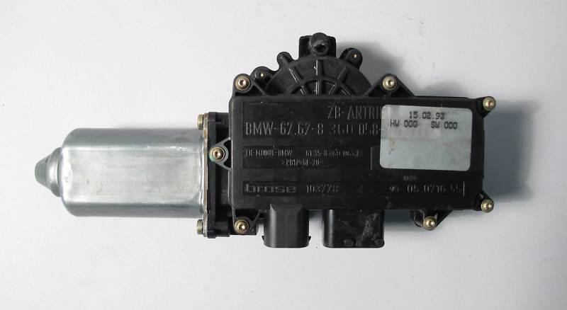 Bmw e36 2dr coupe right front window drive motor 1992-1993 318is 325is used oem