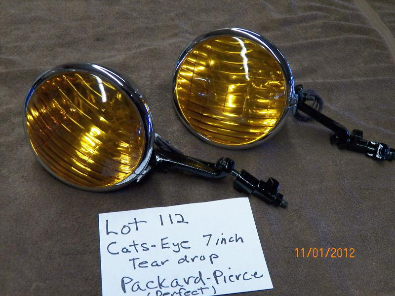 Cats eye tear drop lightsf/buick,cadillac,olds,pontiac,studebaker,pierce,chrys