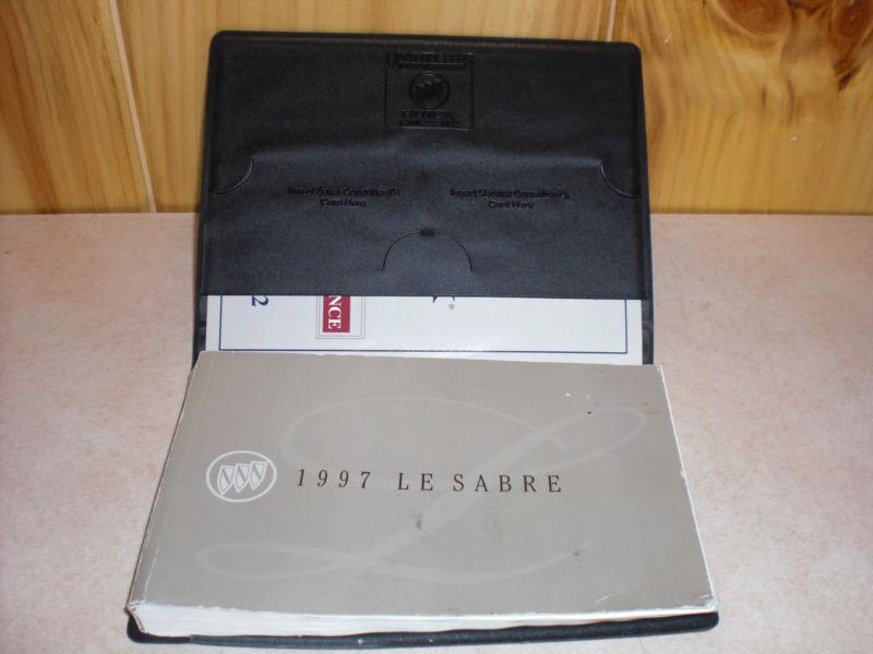 1997 buick le sabre owner's manual