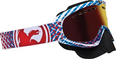 Dragon mdx goggle elevate w/red ion lens 722-1371