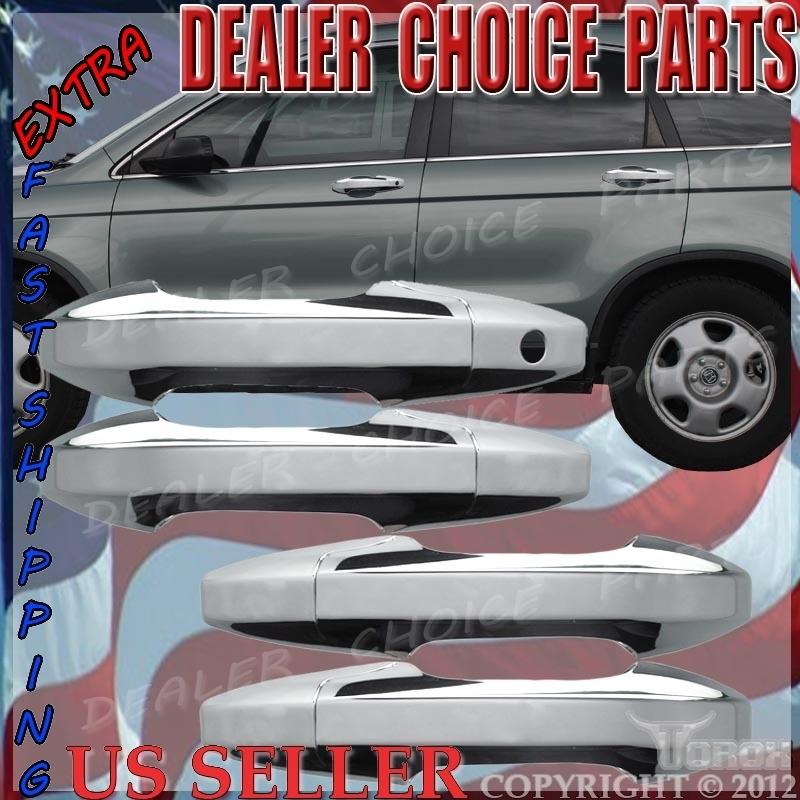 Honda crv 2007-2011 4 door dr with one keyhole chrome door handle covers