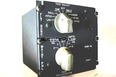 (qcr) bendix flight guidance maintenance panel , type 19544103-4 , dc-10