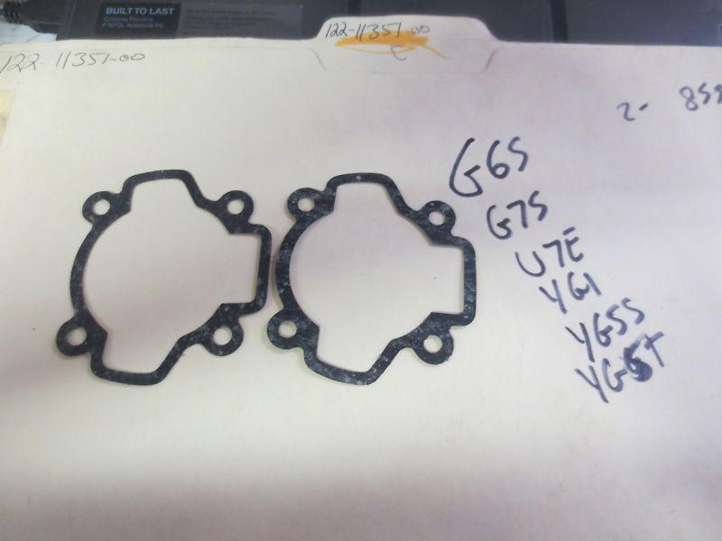 Yamaha g6s,g7s,u7e,yg1,yg5s,yg5t  nos cylinder base gaskets 122-13351-00