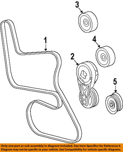 Gm oem 12581701 idler pulley/drive belt idler pulley