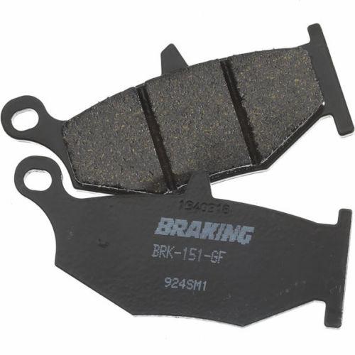 99-00 yamaha xv1600a road star braking sm1 semi-metallic rear brake pads 777sm1