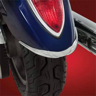 Chrome rear fender tip yamaha v-star 1300