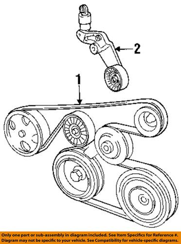 Toyota oem 166200w093 belt tensioner/automatic belt tensioner