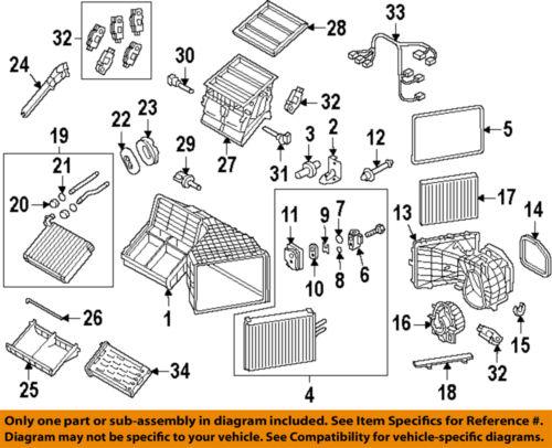 Volkswagen oem 7p0819631 cabin air filter