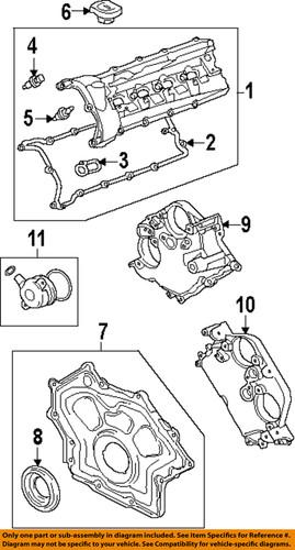 Jaguar oem c2d3527 spark plug tube seal