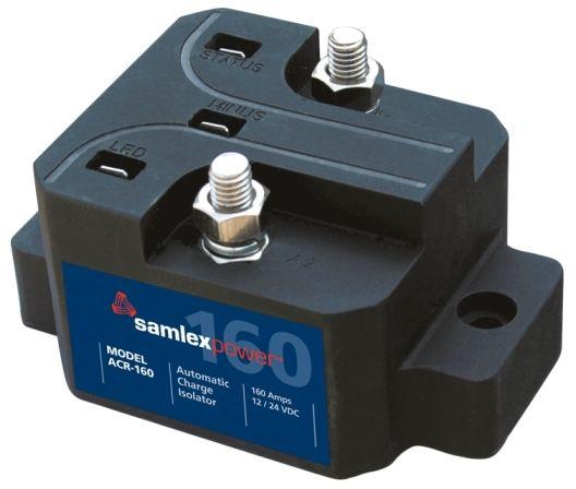 New samlex acr-160 automatic charge isolator 12/24 vdc auto sensing 160 amps