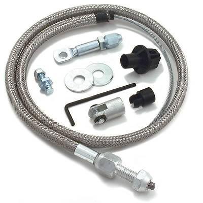 Spectre stainless steel braided throttle cable 2431