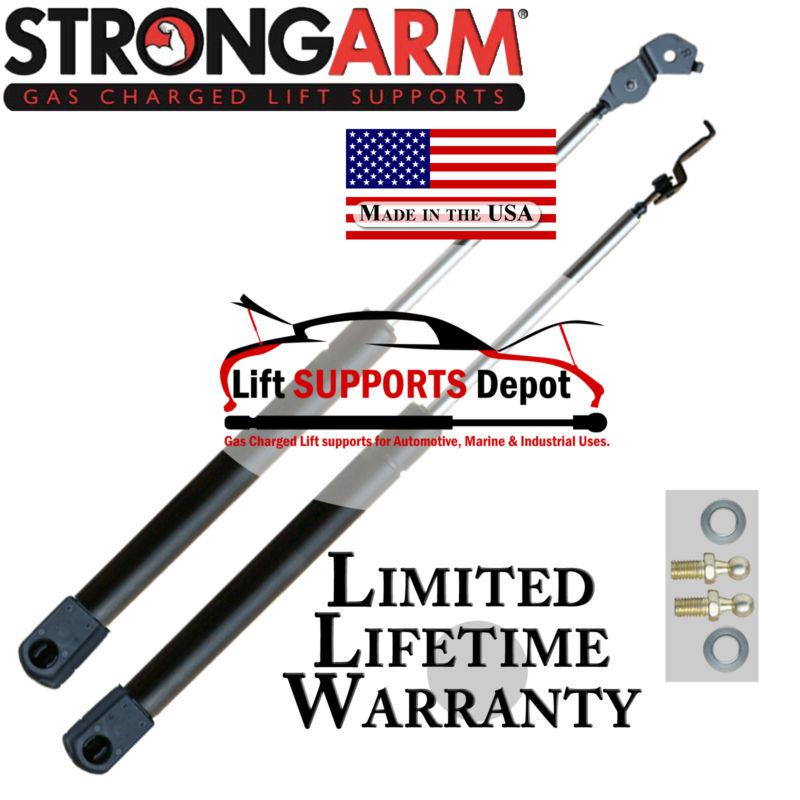 Strongarm 4217l 4217r l&r (2) front hood gas lift supports/ bonnet, struts