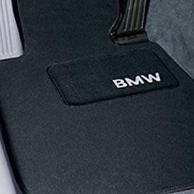 Bmw oem black carpet floor mats w/pad e70 x5, e71 x6 35dx, 35ix 50ix 82110439409