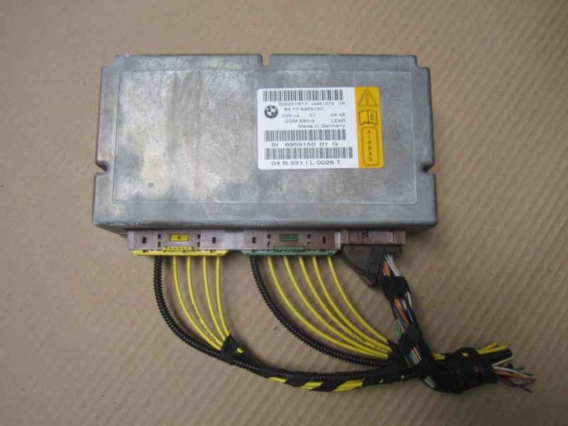 Bmw e65 e66 ecu airbag gateway module oem 760li 745 65776955150