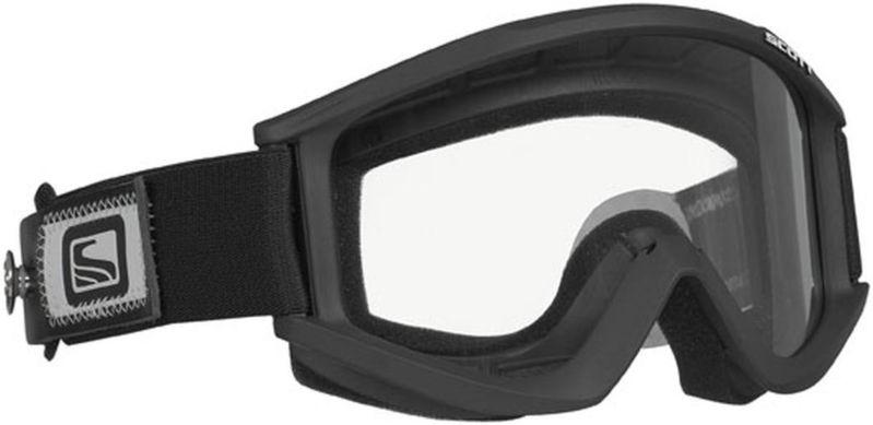 Scott recoil xi speed strap w/ clear standard lens adult goggles,black,one size