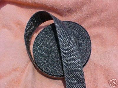 Black exhaust header wrap 1 in x 20 ft  higher temp rating by nrm racing product