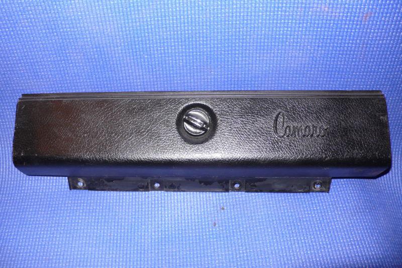 1970,1971 1972 1973 1974 1975 1976 1977 1981 camaro black glove box door gm oem