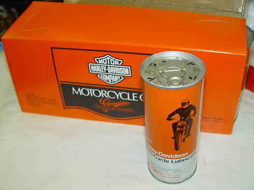 Aermacchi ~ n.o.s. harley two cycle lubricant oil can