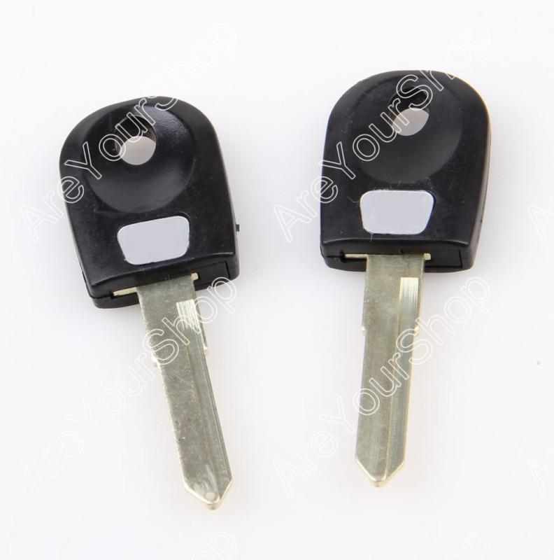 2pcs blade blank key motorcycle ducati 696 748 749 848 999 999r 1098 monster blk