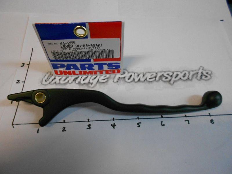 Kawasaki  zx600a ninja 600r  1985 - 1987    black brake lever 44-255