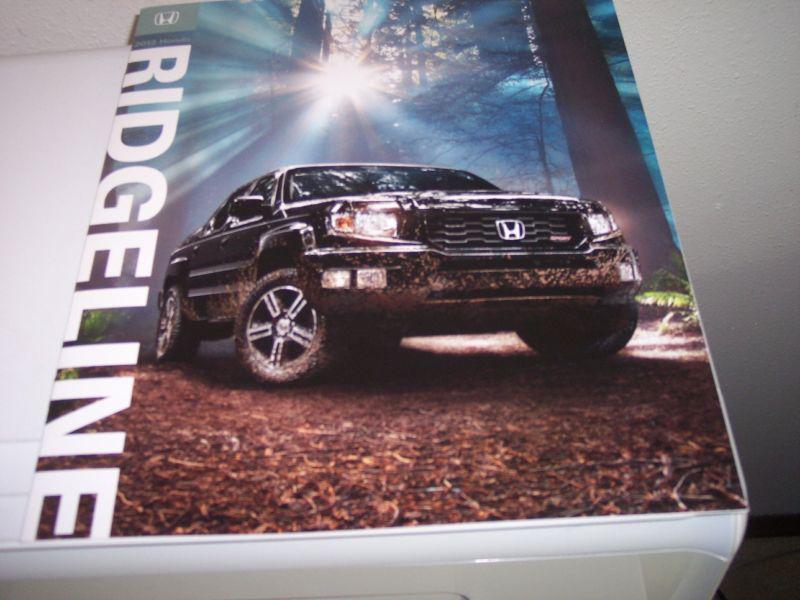 2012  honda ridgeline pickup truck brochure sport rt rts rtl