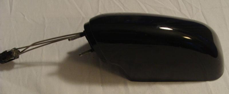 Gm black exterior mirror drivers,  beretta, corsica, cavalier, sunbird 90 - 96 