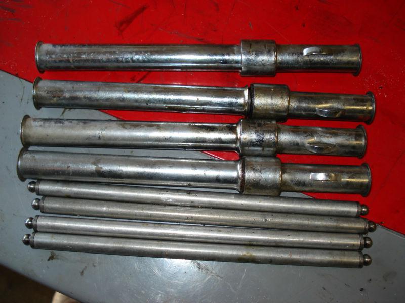  harley oem ironhead sportster push rods , tubes and covers 1957-1985  