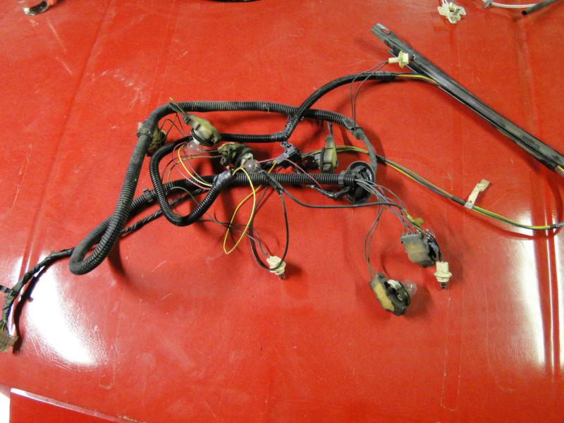 88-92 camaro taillight wiring harness w courtesy light and draw down wires