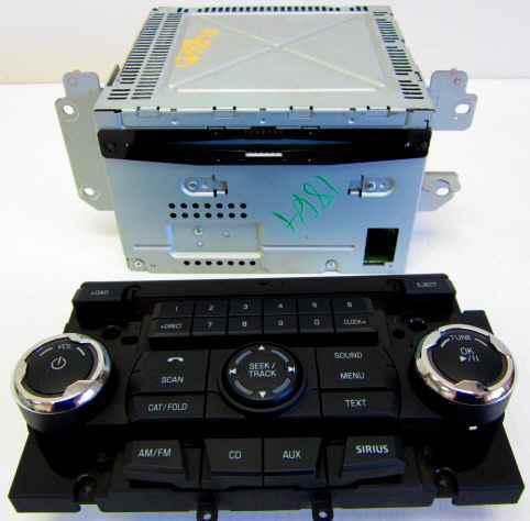 10 fusion radio 6 cd mp3 receiver & control panel oem
