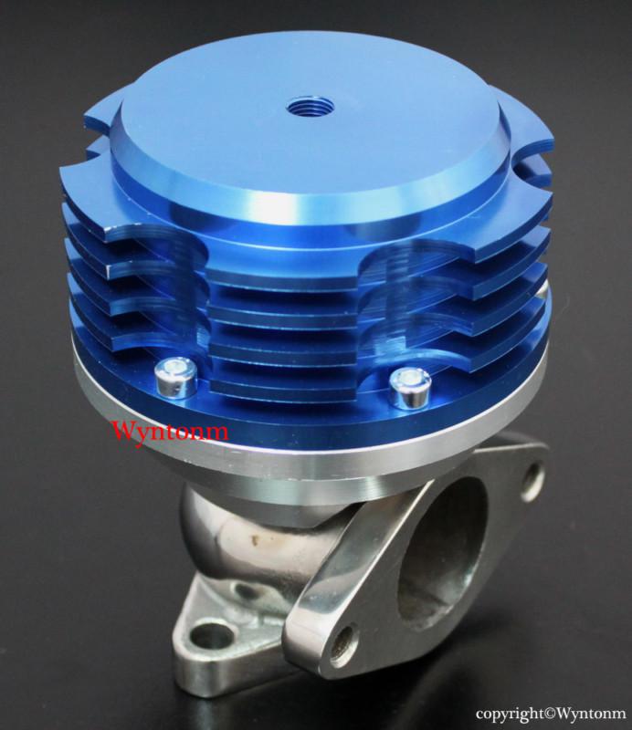 38mm turbocharge  stainless steel wastegate dnmp valve 30 psi blue a30