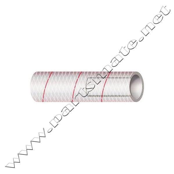 Shields 1620586 clear reinforced pvc tubing with tracer - series