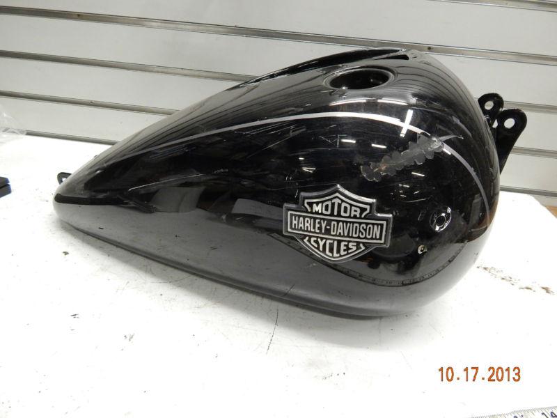 Gas tank harley dyna fxd fxdl wide glide fat street bob 2004^ fi scrape supergli