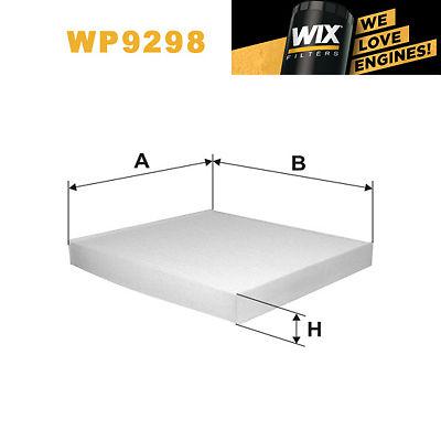 1x wix pollen filter wp9298