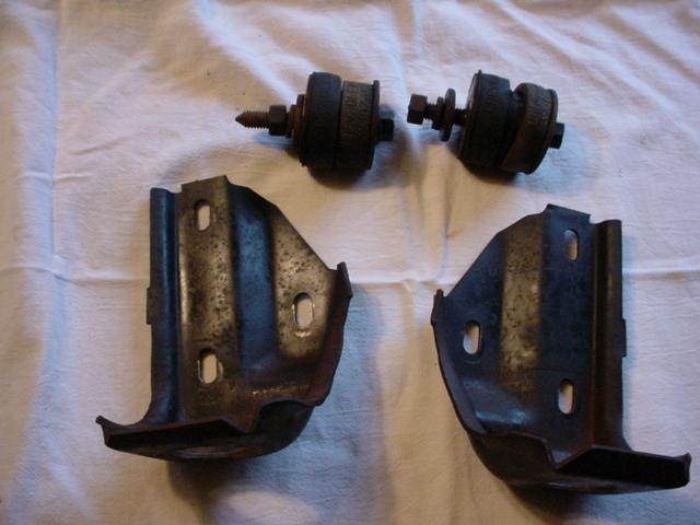 1969 1970 impala core support frame brackets mint