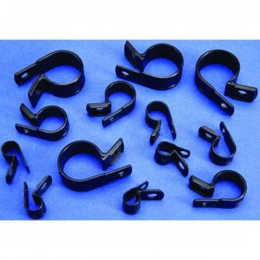 2 x 40pc nylon cable clamp sets, for electrical wiring,fuel lines and cables.