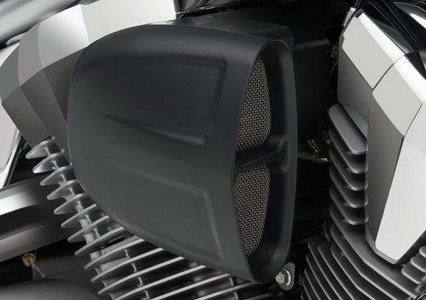 Cobra powrflo air intake system - black honda vtx1300t 2008-2009