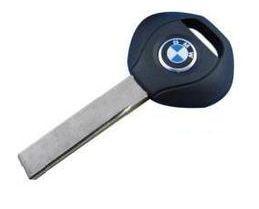 Bmw two track spare transponder key (no electronic inside)