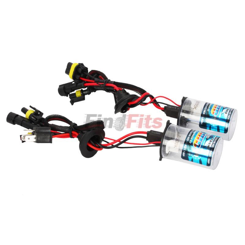 New 2pcs car xenon hid h4h 8000k 35w head light bulb lamp