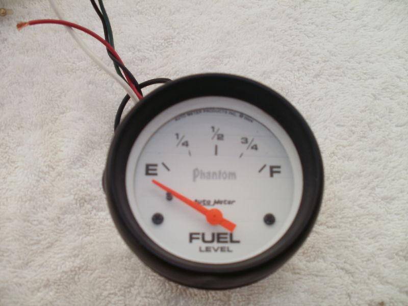 Autometer phantom model 5814 fuel level gauge