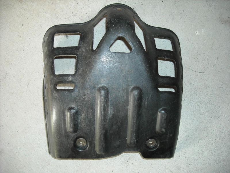 1987-2007 klr 650 oem skid plate (off of a 1993)