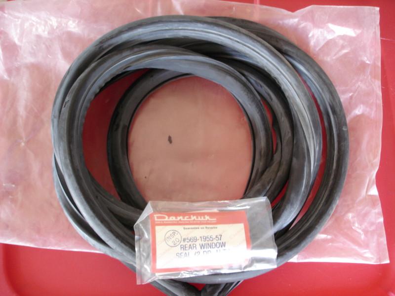 New! 55,56,57 chevy 2 dr. hardtop rear window seal